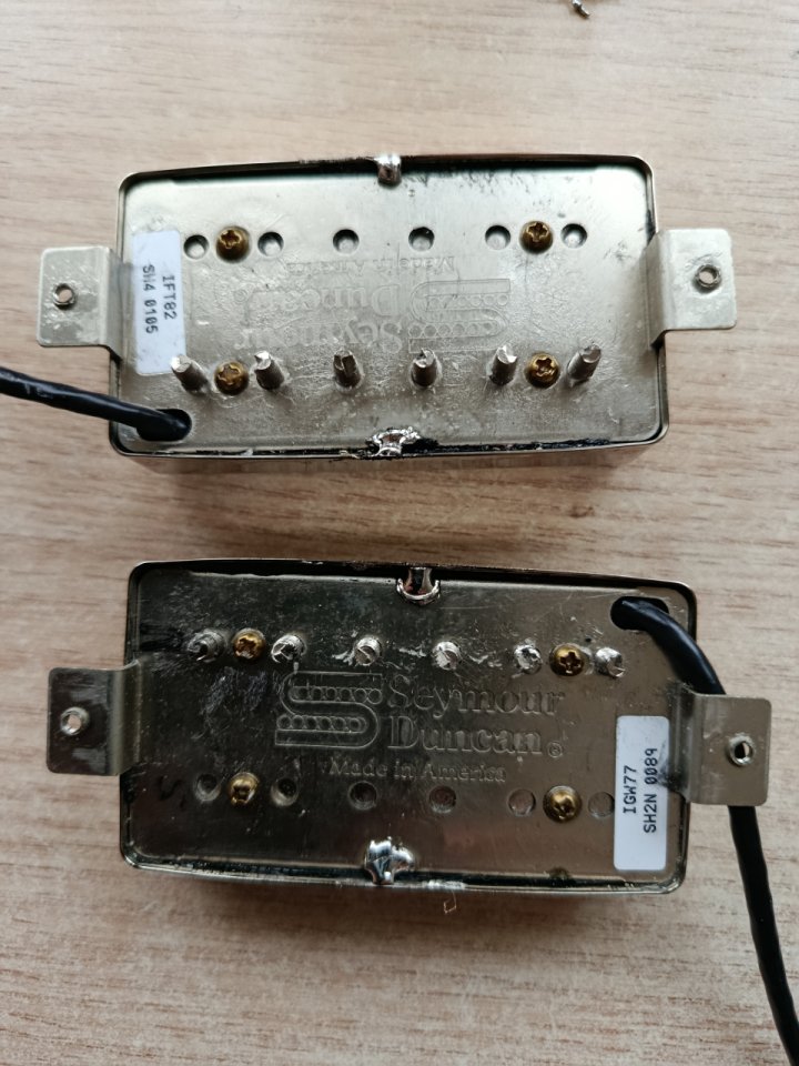 Seymour Duncan Hot rodded Set Nickel ( Envío incluido)