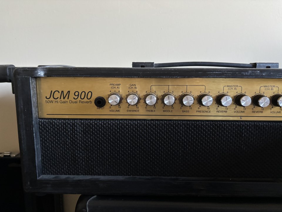 Marshall JCM 900 4502 (Conversión a Cabezal)