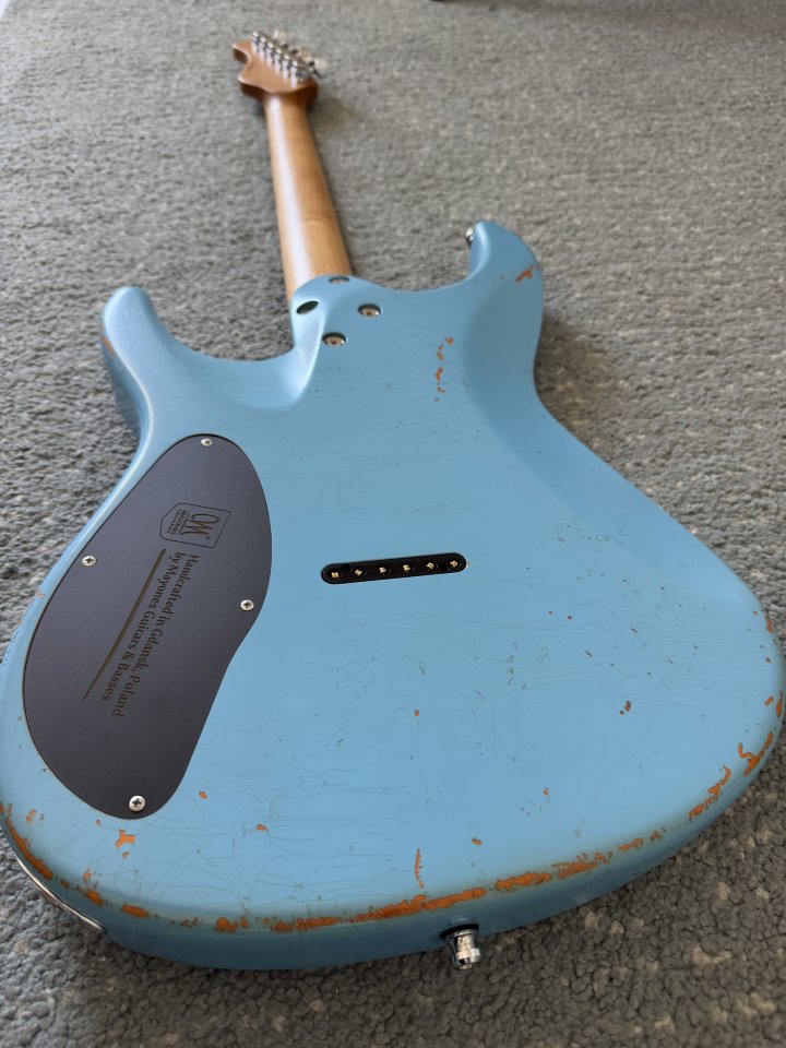 Mayones aquila aged 6 monolith daphne blue