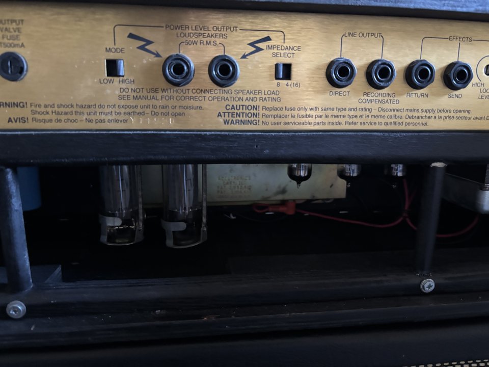 Marshall JCM 900 4502 (Conversión a Cabezal)