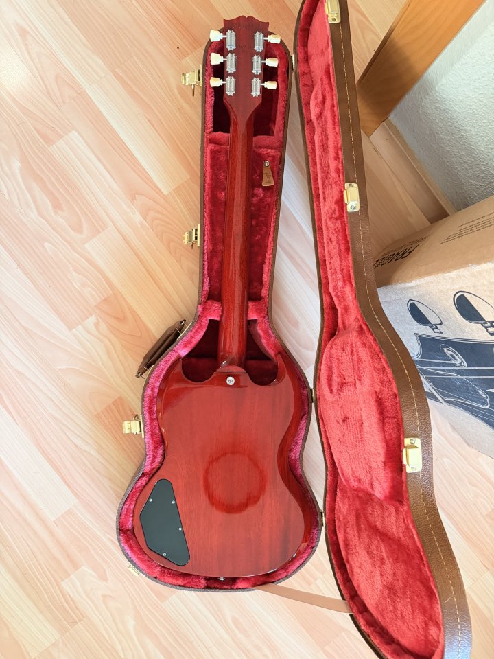 Gibson SG 61’ Standard Vintage Cherry 2025 de segunda mano · Foto 6 de 9 · Barcelona · 1500 €
