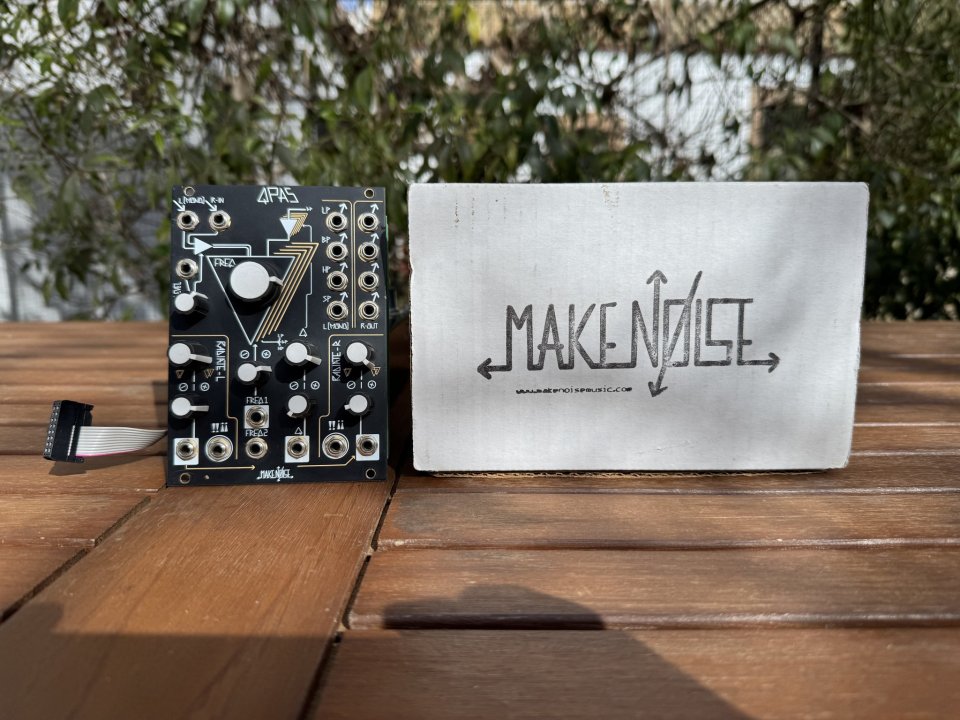 Make Noise QPAS (filtro analógico estéreo, 18 HP) de segunda mano · Sevilla · 329 €