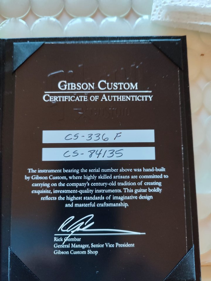 Gibson CS 336 de 2008