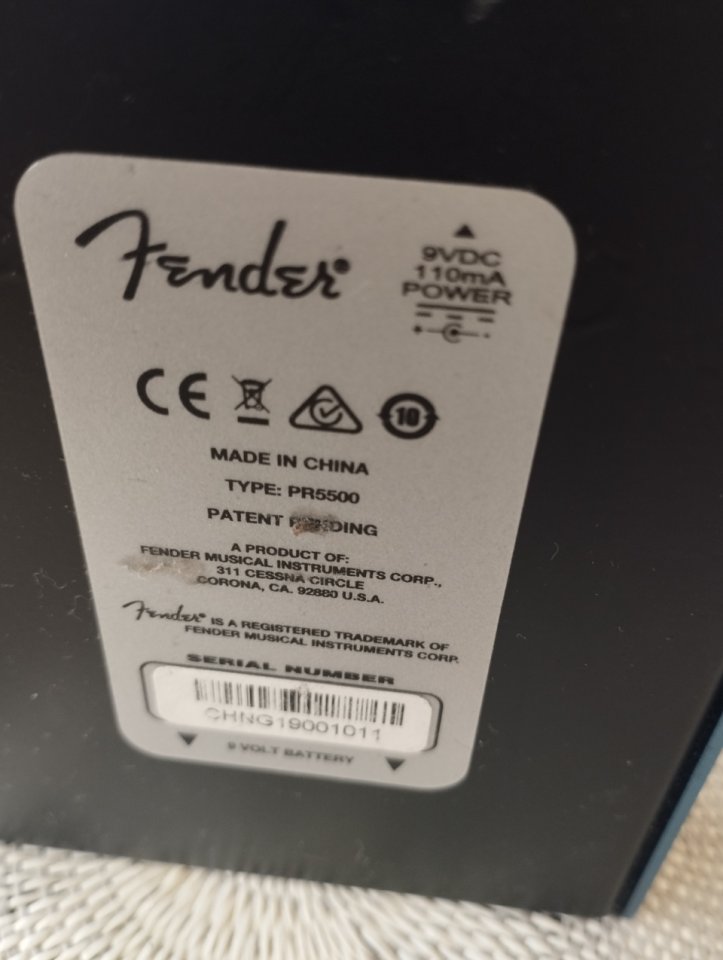 Pedal Fender full Moon distorsión de segunda mano · Foto 5 de 5 · Málaga · 95 €