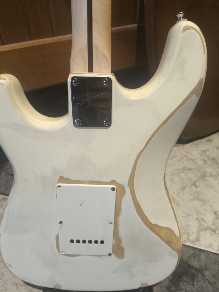 Partcaster Cuerpo Relic, electrónica Squier classic vibe 50s, Mastil bullet de segunda mano · Foto 2 de 7 · Cáceres · 320 €