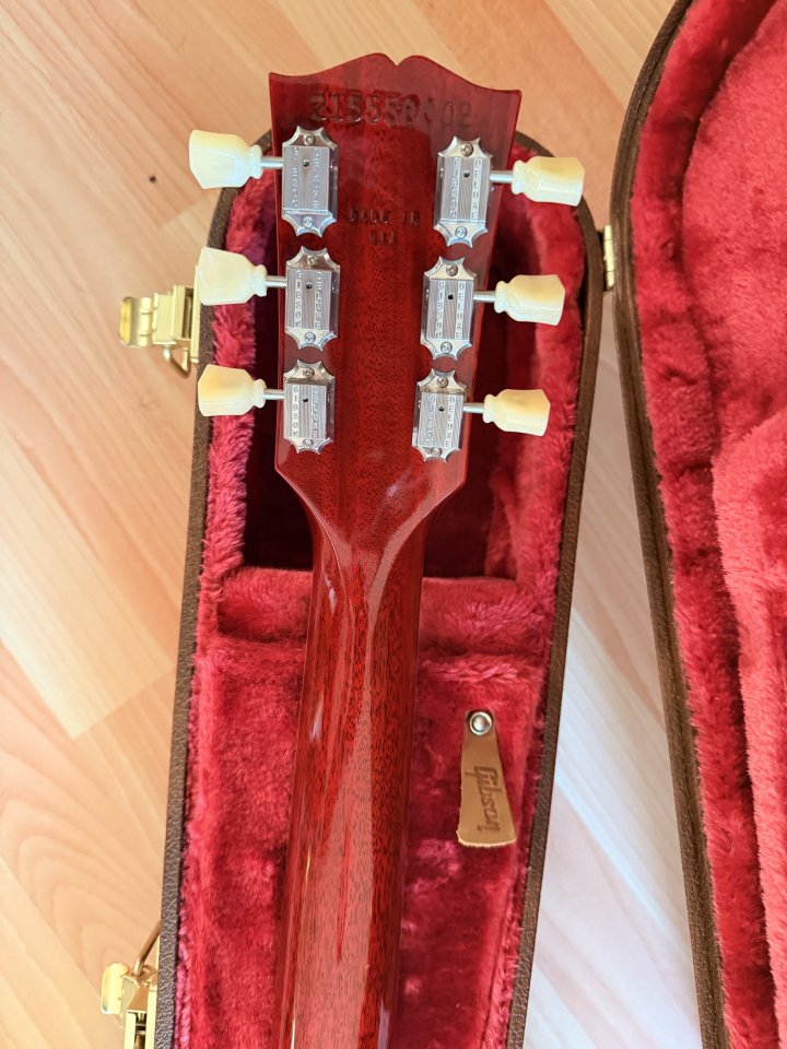 Gibson SG 61’ Standard Vintage Cherry 2025 de segunda mano · Foto 8 de 9 · Barcelona · 1500 €