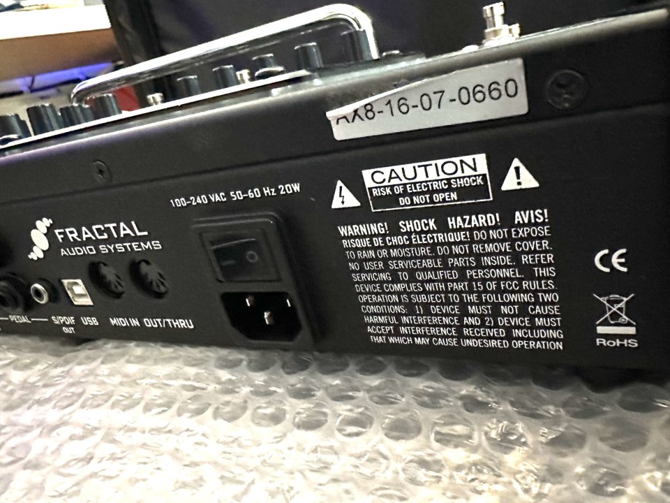 Fractal Audio AX8 de segunda mano · Foto 2 de 4 · Barcelona · 750 €