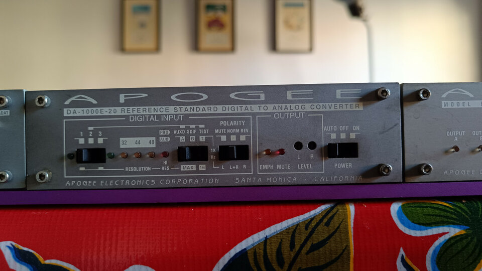 Apogee AD-1000 y DA-1000E-20