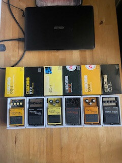 Pedales BOSS: OD-2, SD-1, MT-2