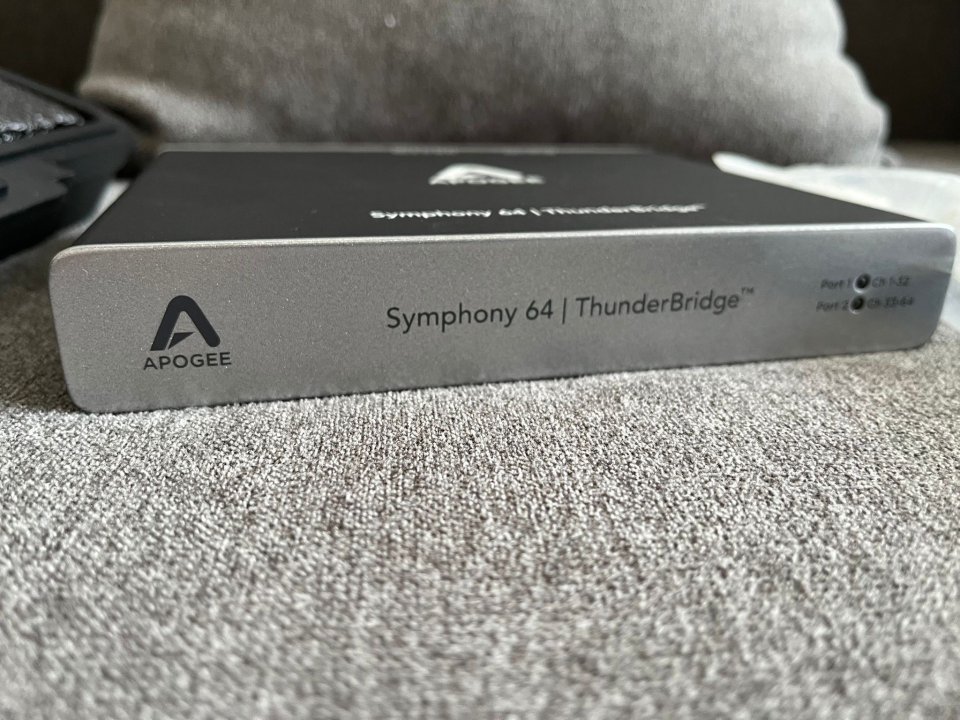Apogee Thunderbridge + 2x X-Symphony cards de segunda mano · Foto 1 de 6 · Madrid · 500 €