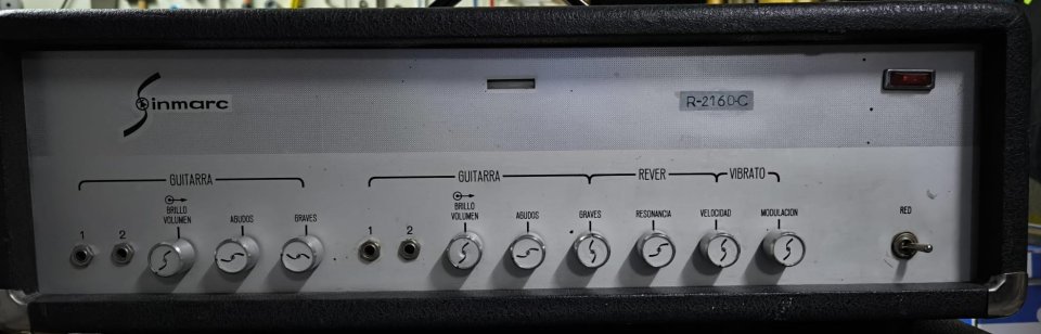 Cabezal amplificador Sinmarc R-2160-C