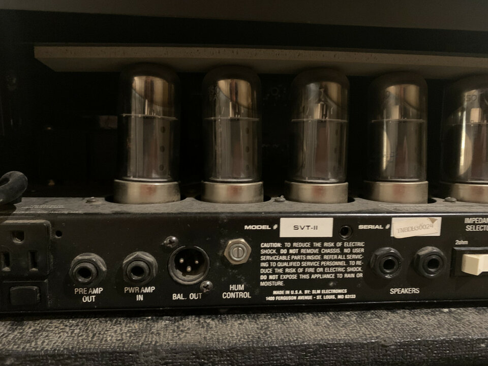 Ampeg svt-ii 90s y pantalla svt410HLF