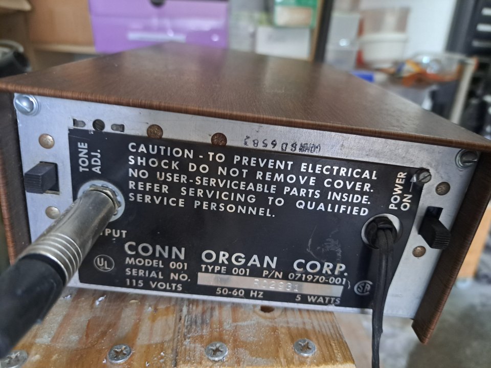 Caja de ritmos CONN MIN-O-MATIC 1966