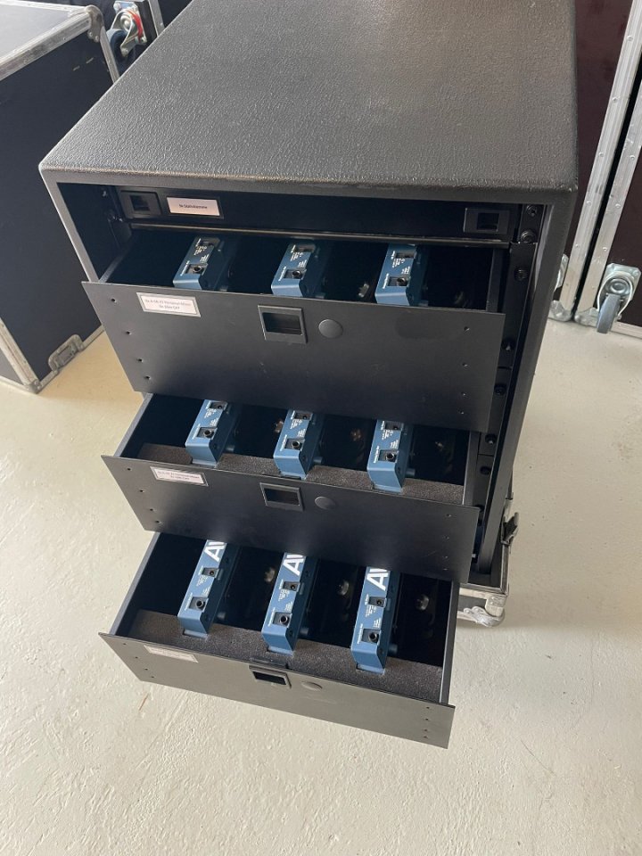 Sistema Aviom de mezclas personales