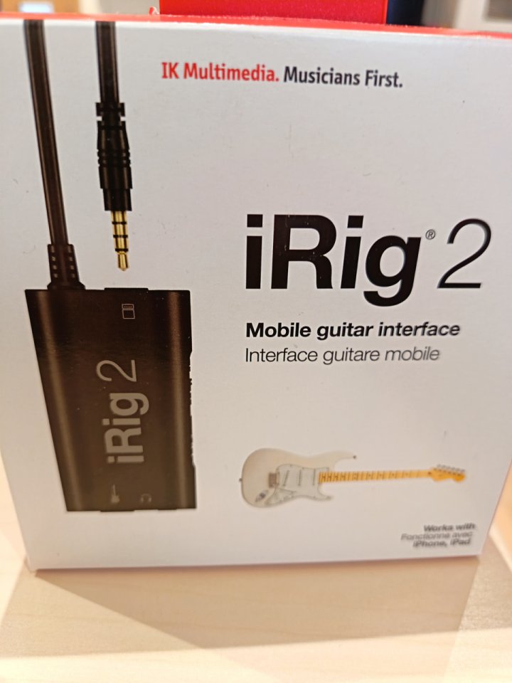 IRig 2 Interface audio de segunda mano · A Coruña · 25 €