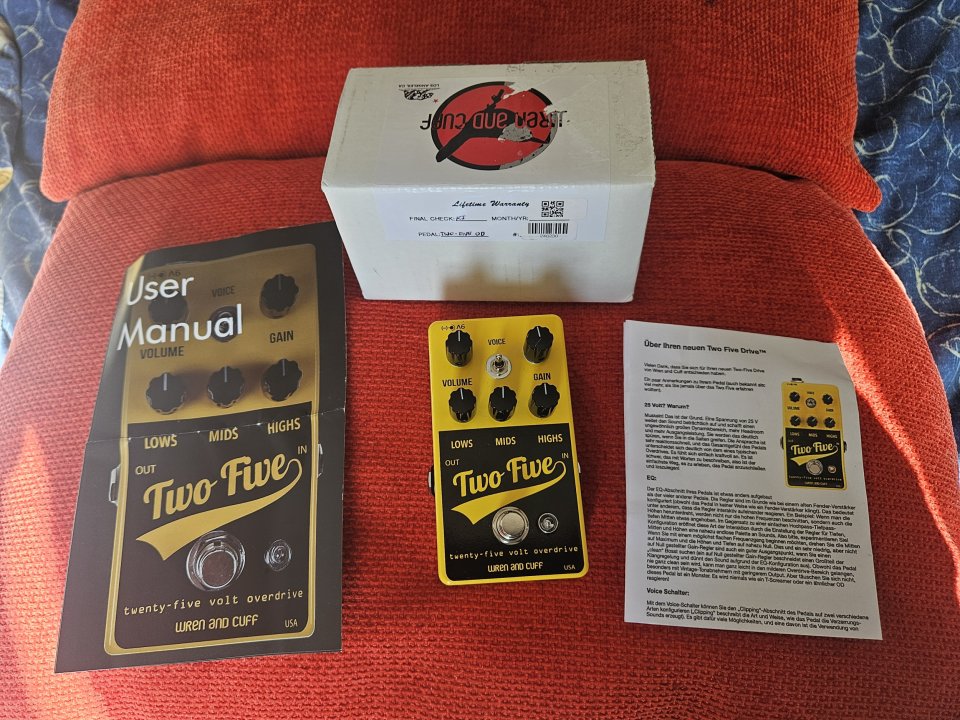 Wren and cuff Two Five Overdrive de segunda mano · Foto 9 de 9 · Alicante · 175 €