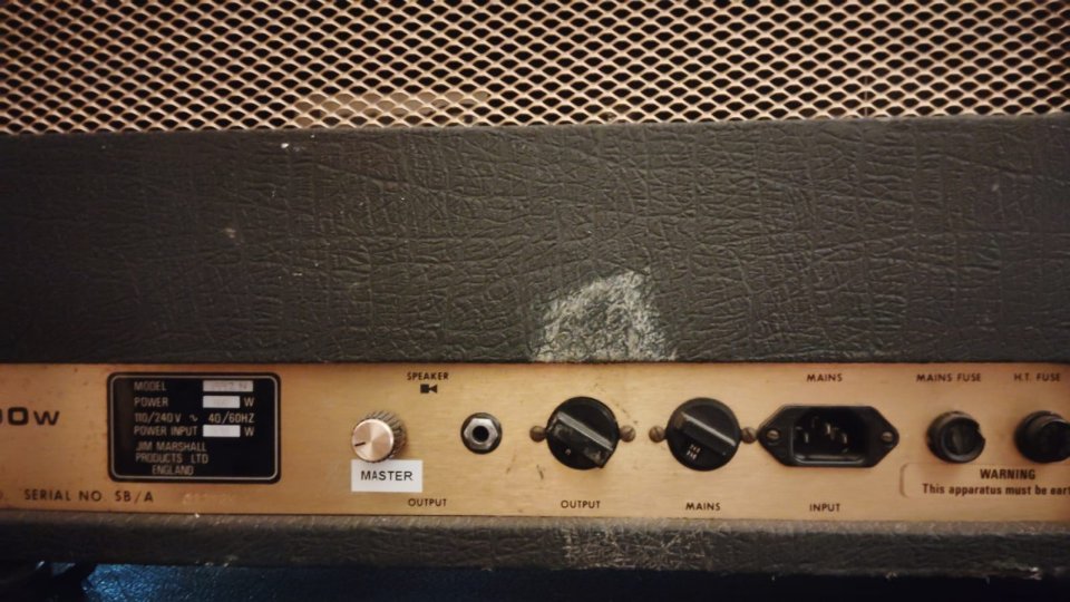 Marshall JMP Super Bass mkII modelo 1992 del año 1978 de segunda mano · Foto 2 de 10 · Barcelona · 2199 €
