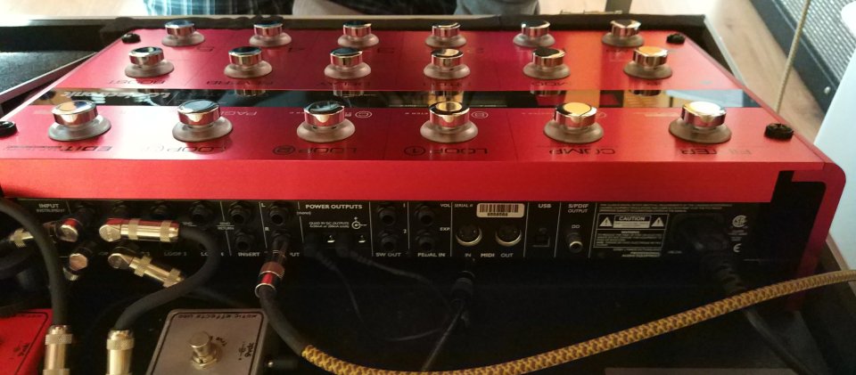 PEDALERA TC ELECTRONIC G-system