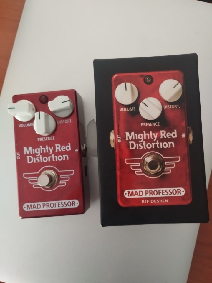 Mad Professor Mighty Red Distortion de segunda mano · Foto 3 de 6 · Alicante · 130 €