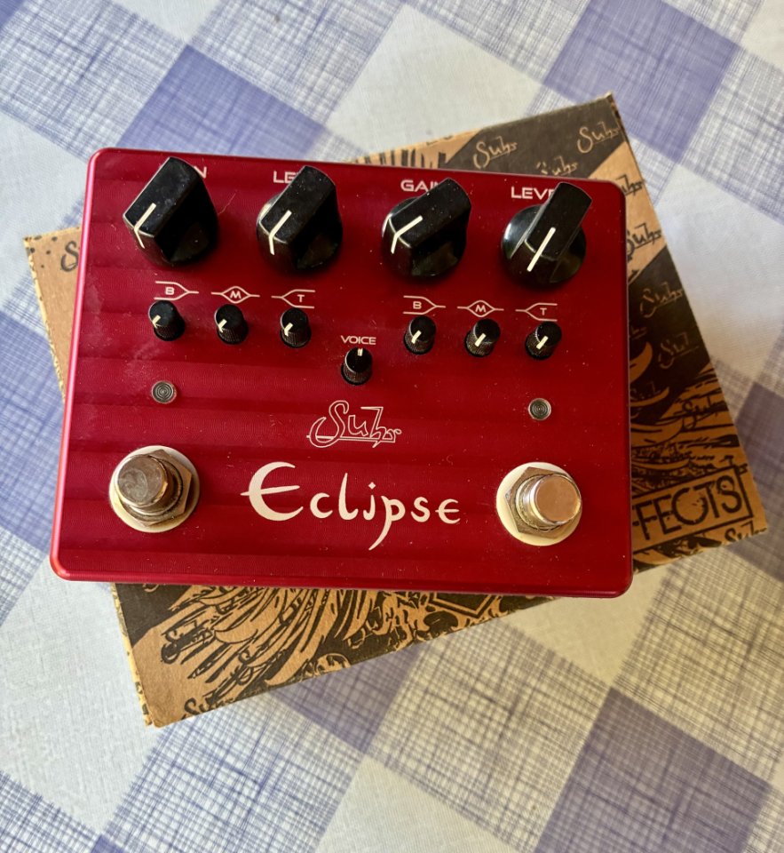 Pedal SUHR ECLIPSE Overdrive/Distortion, pedal de boutique de segunda mano · Foto 3 de 5 · Madrid · 240 €