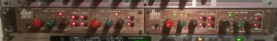 4 Puertas de ruido DBX 363X