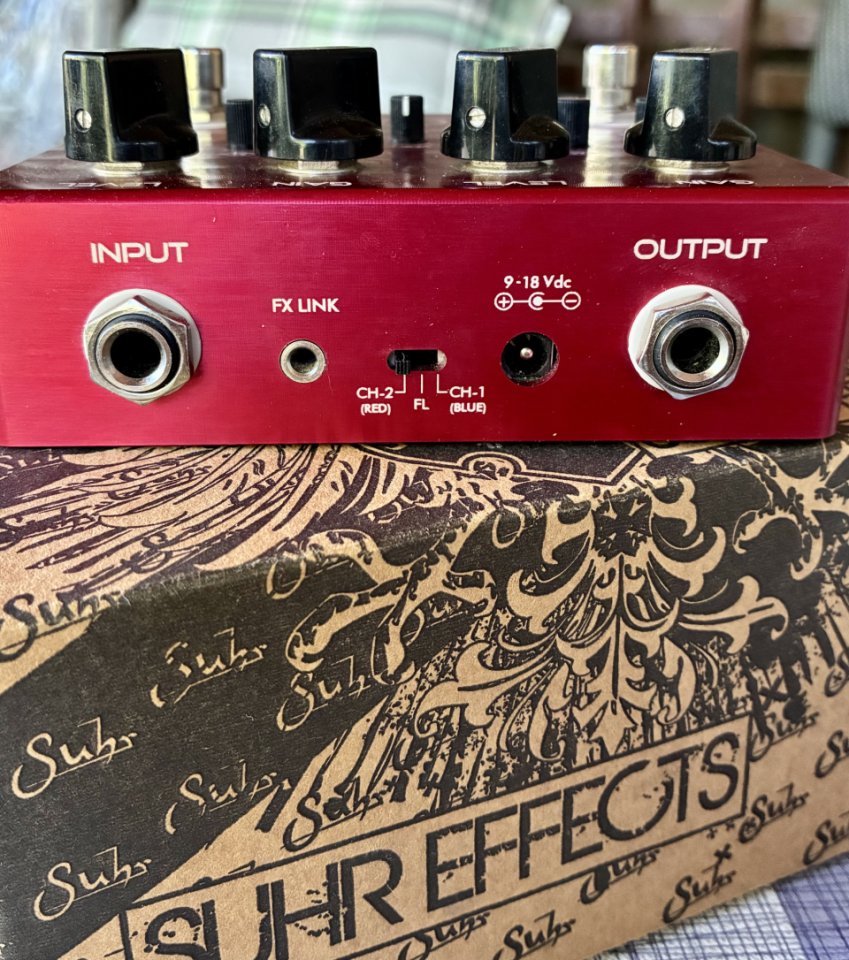 Pedal SUHR ECLIPSE Overdrive/Distortion, pedal de boutique de segunda mano · Foto 4 de 5 · Madrid · 240 €