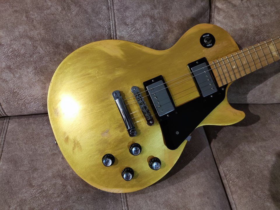 (GOLD) Gibson Les Paul Studio - Raw Power