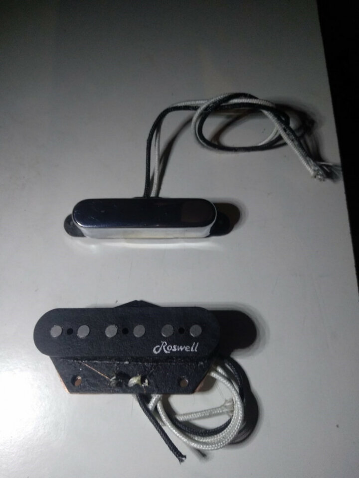 Pastillas Telecaster Roswell (puente y mastil)