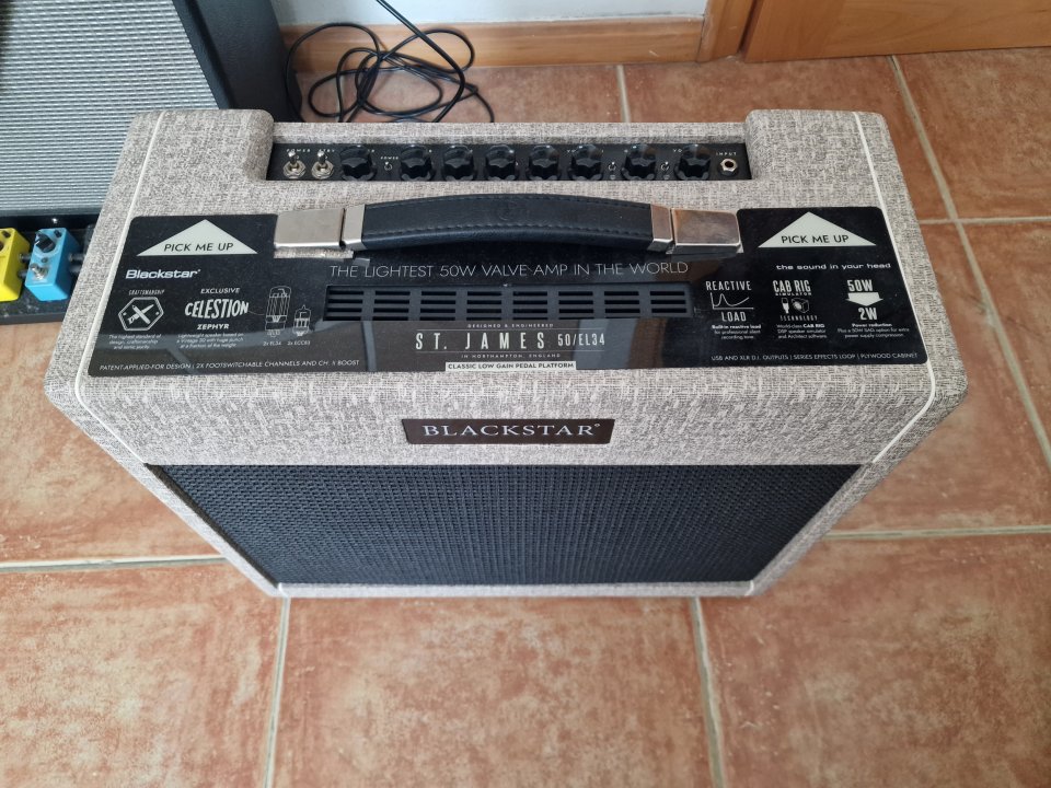 Vendo Blackstar ST James 50/EL34