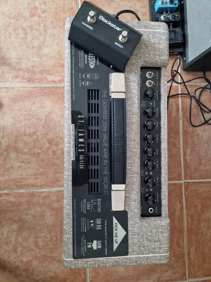 Vendo Blackstar ST James 50/EL34