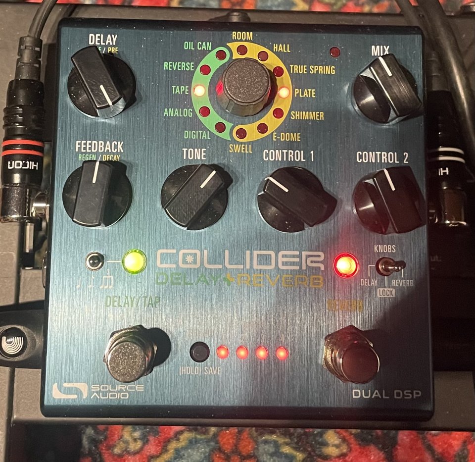 Source Audio Collider Delay + Reverb