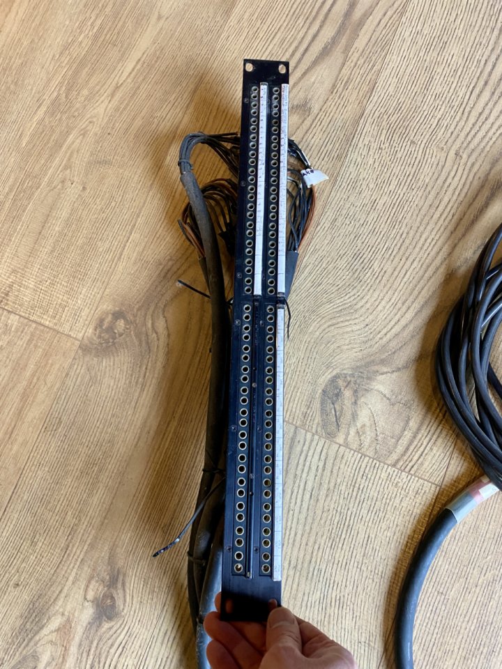 Patch Panel Bantam para Rack audio profesional