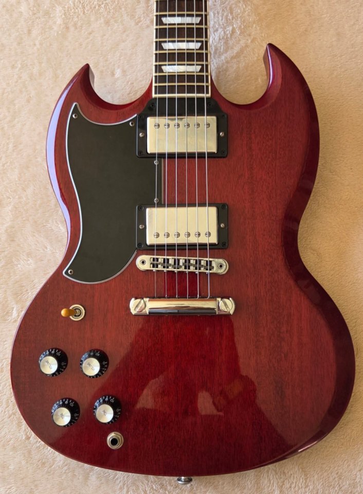 Guitarra eléctrica Gibson SG standard de 2017 zurda