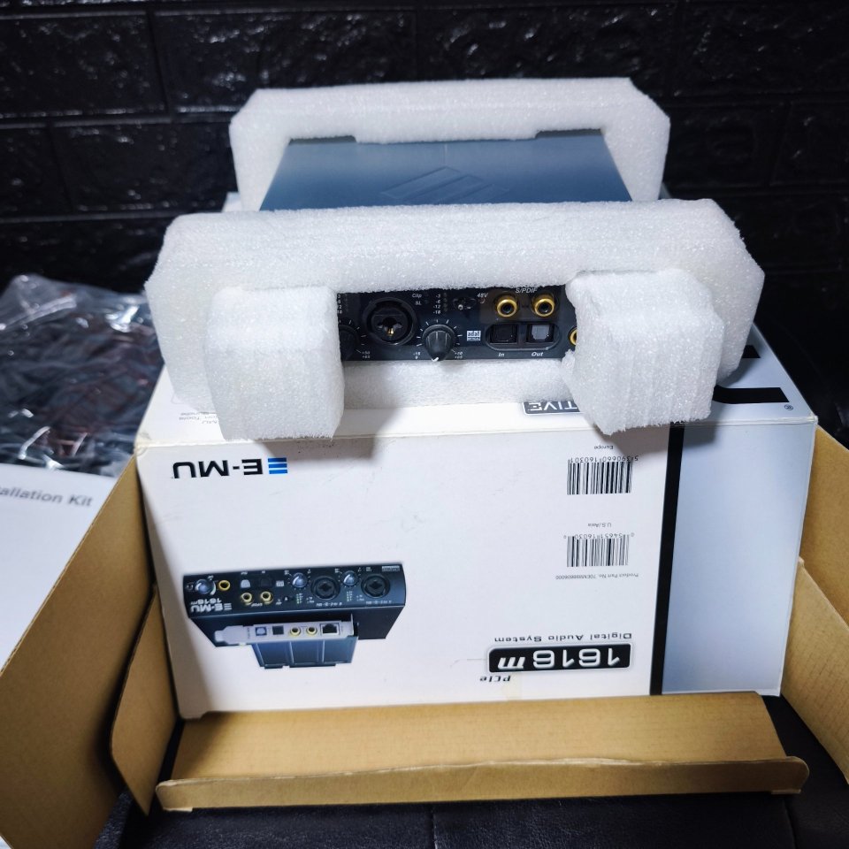 Tarjeta Sonido Creative E-MU 1616m PCIe