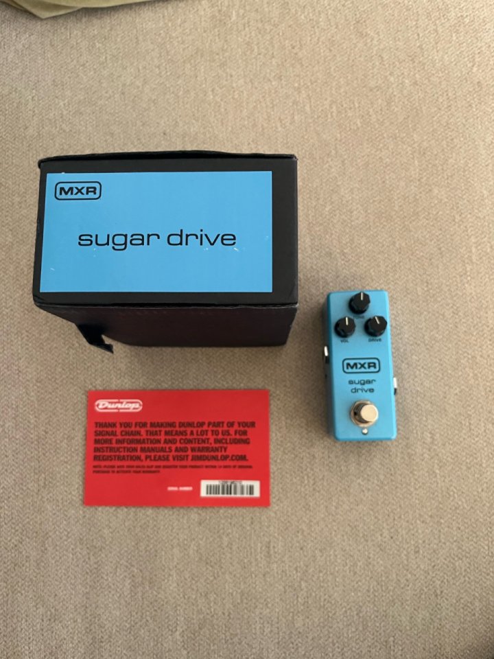 Pedal Overdrive MXR Sugar Drive de segunda mano · Foto 2 de 7 · Valencia · 90 €