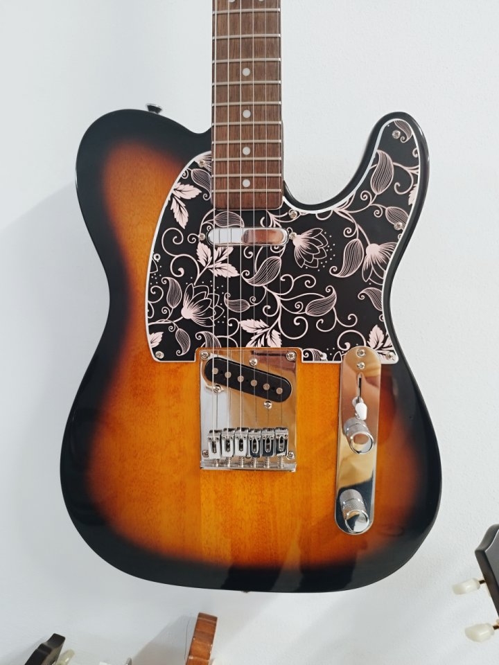 Telecaster con pastillas Fender