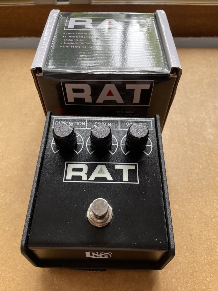 PROCO RAT 2 y CRAYON, distorsión y overdrive, en perfecto estado de segunda mano · Foto 1 de 5 · Alicante · 45 €