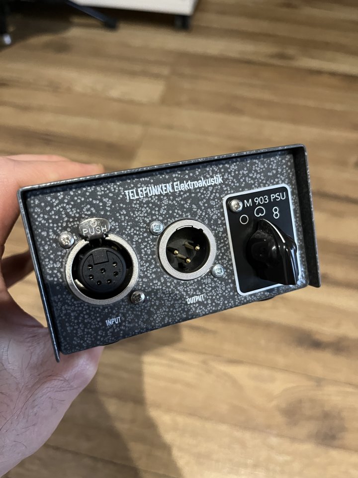 Telefunken TF47 – Micrófono de válvulas