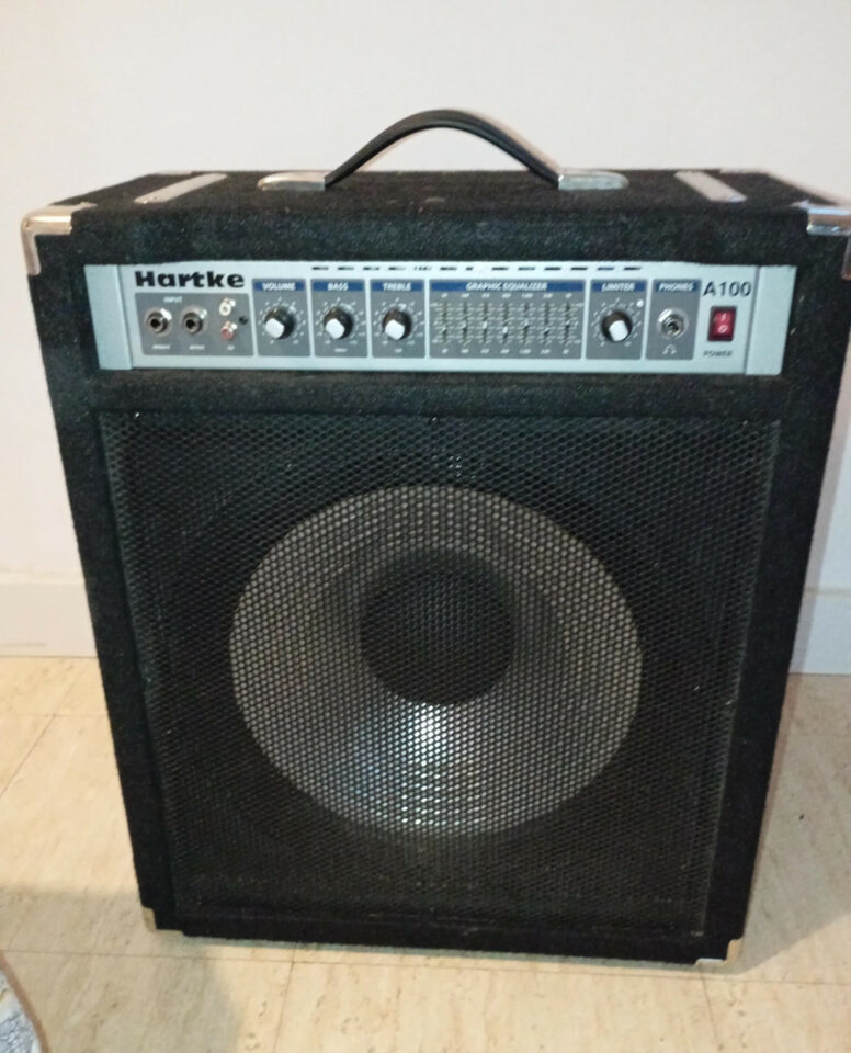 Amplificador de bajo hartke A100 nuevo 100 vatios