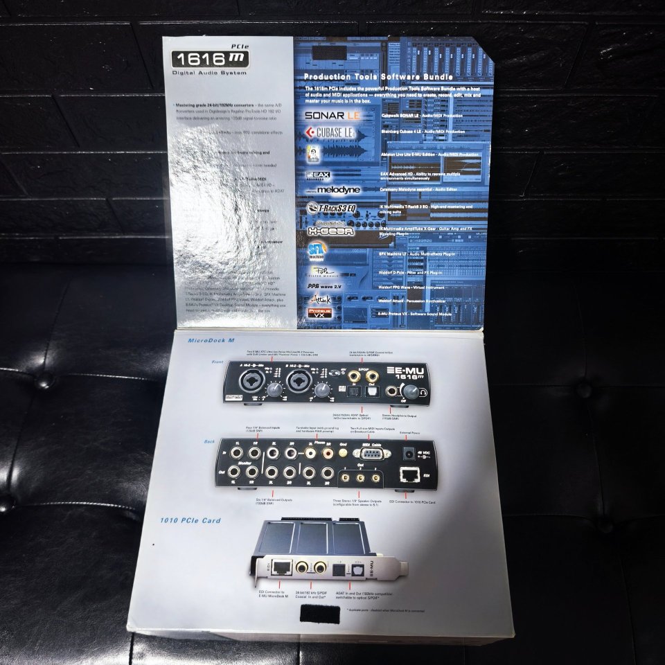 Tarjeta Sonido Creative E-MU 1616m PCIe