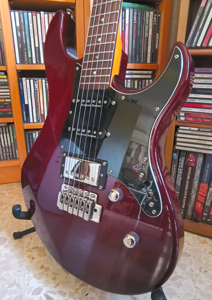 Yamaha Pacifica 612 ViiFM Root Beer, con funda y envío