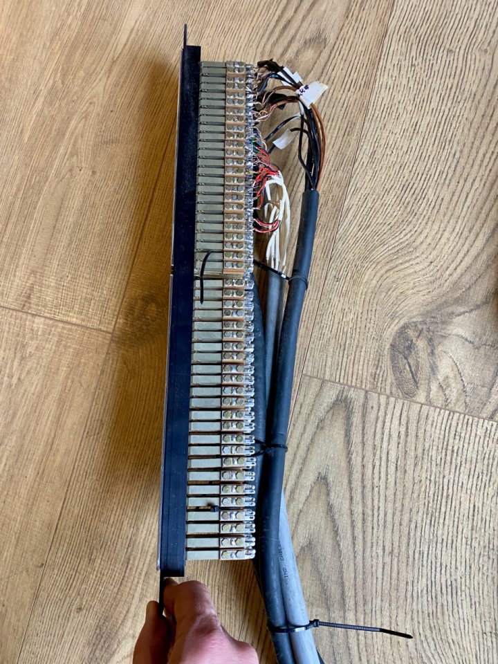 Patch Panel Bantam para Rack audio profesional