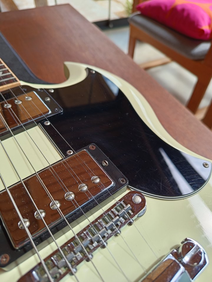 Gibson sg61 White alpine 2013 de segunda mano · Foto 4 de 7 · Asturias · 1850 €