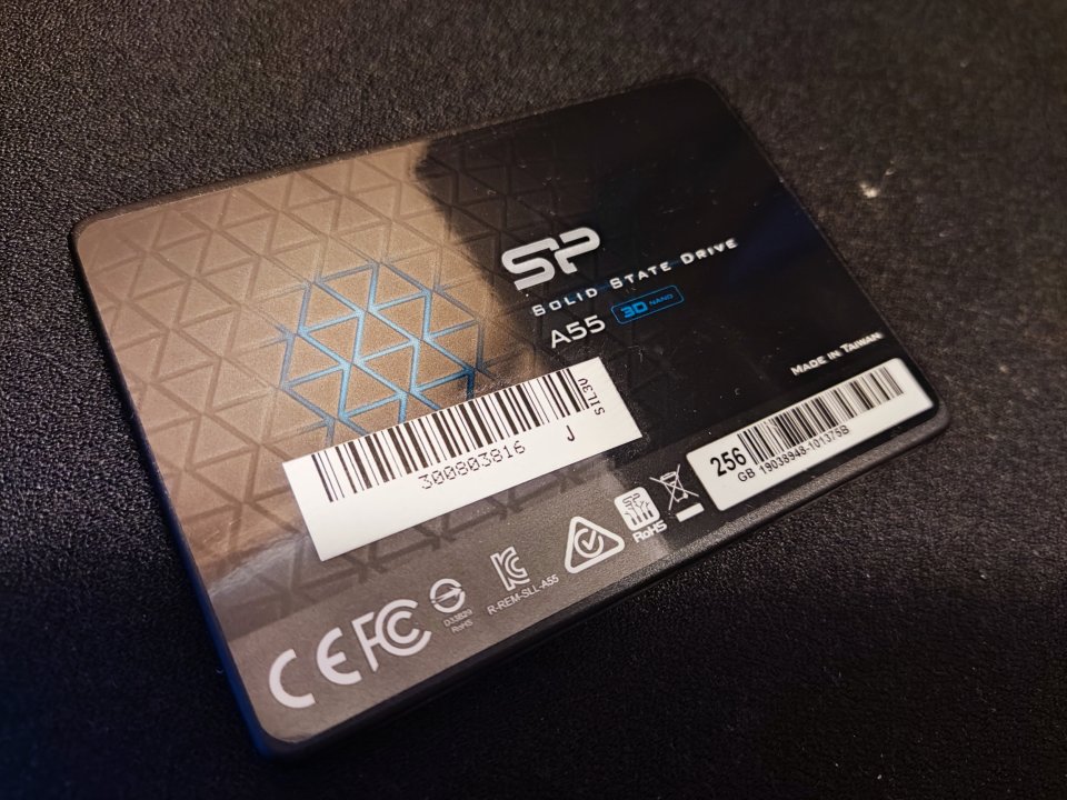 SSD Silicon Power A55 256GB SATA 3 de segunda mano · Foto 1 de 2 · Alicante