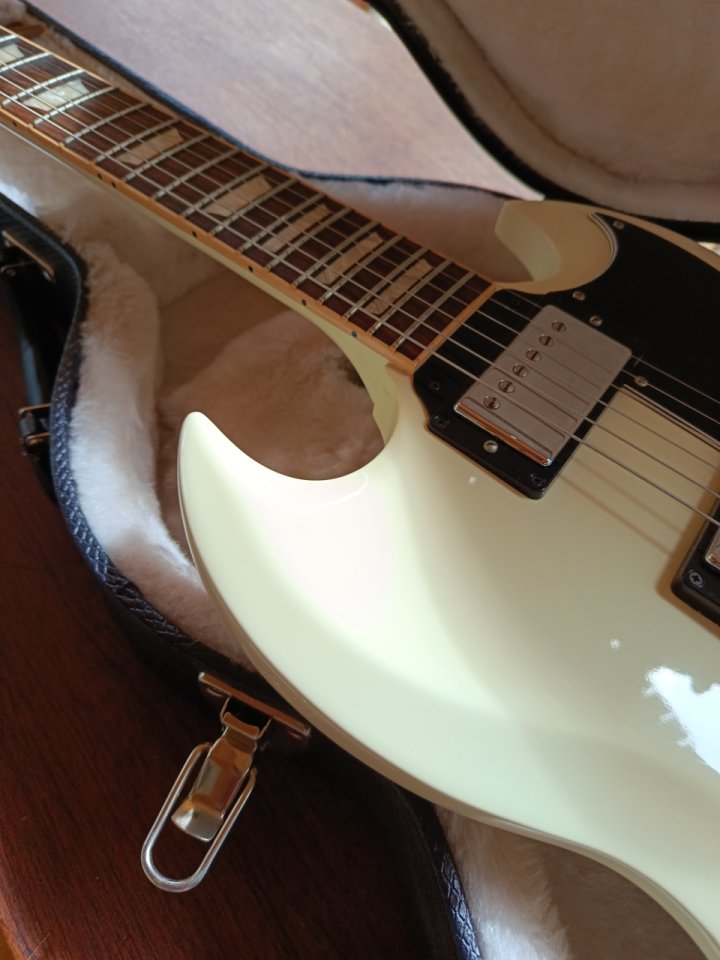 Gibson sg61 White alpine 2013 de segunda mano · Foto 7 de 7 · Asturias · 1850 €