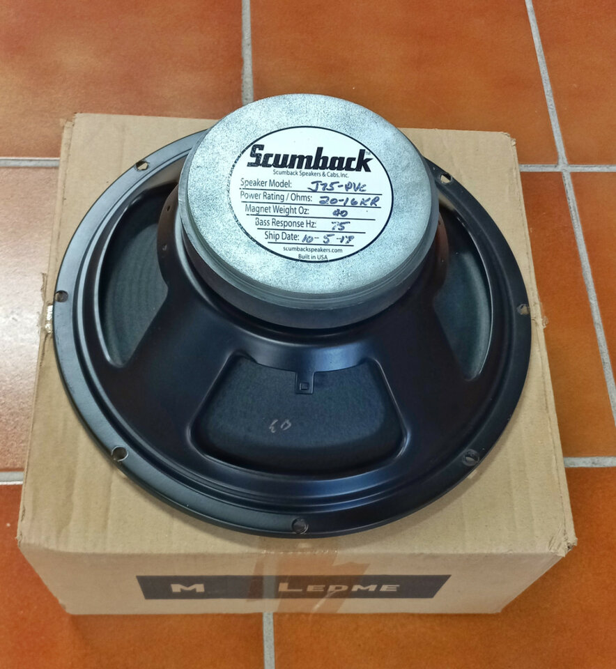 Altavoz Scumback J75 PVC