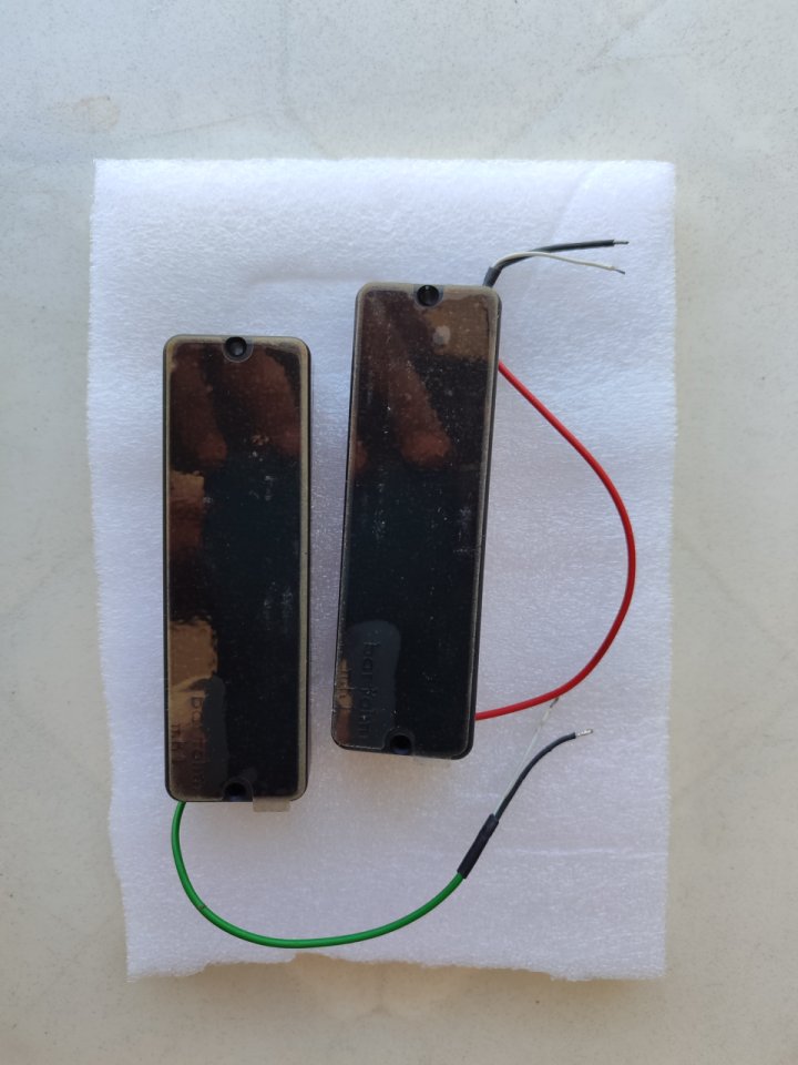 Bartolini 5-string Bass MK Soapbar BB set x2 de segunda mano · Foto 1 de 2 · Madrid · 210 €