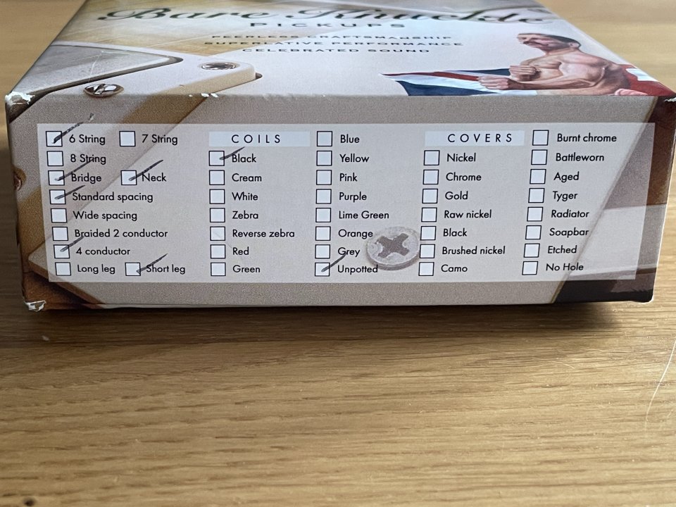 Bare Knuckle The Mule set