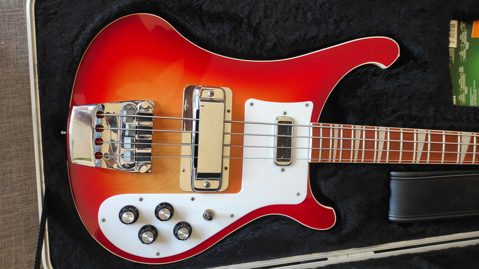 Bajo Rickenbacker 4003 Fireglo 2018