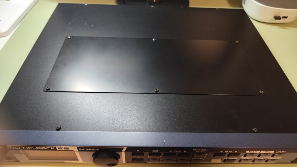 Yamaha MOTIF RACK ES con tarjeta de expansión PLG150-AN